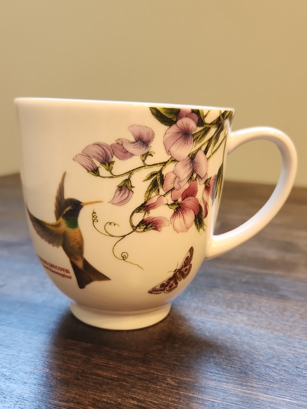 Portmeirion Botanic Floral Hummingbird Mug